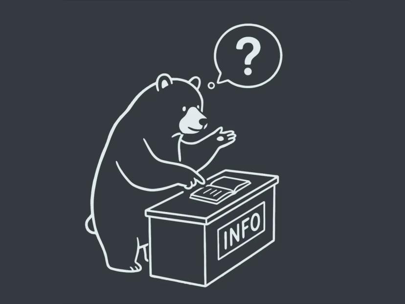 oso explicando un tema